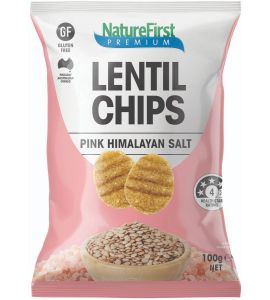 Chips Lentil with Pink Himalayan Salt