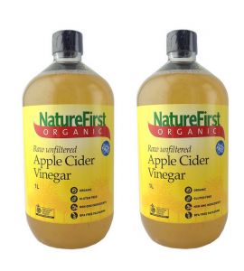 Apple Cider Vinegar Organic 1L Twin Pack