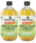Apple Cider Vinegar Organic 1L Twin Pack