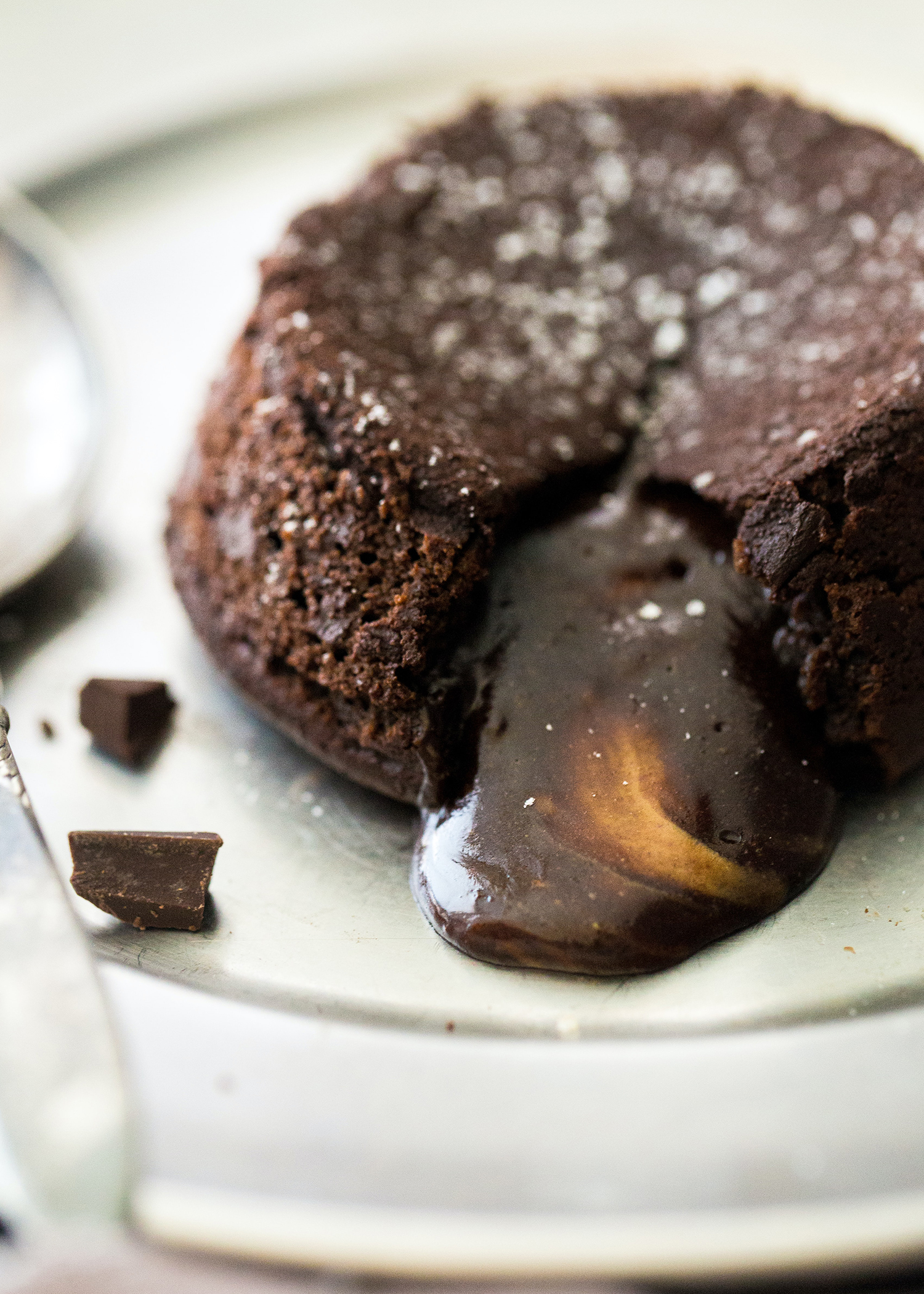 Chocolate & Hazelnut Gooey Puddings