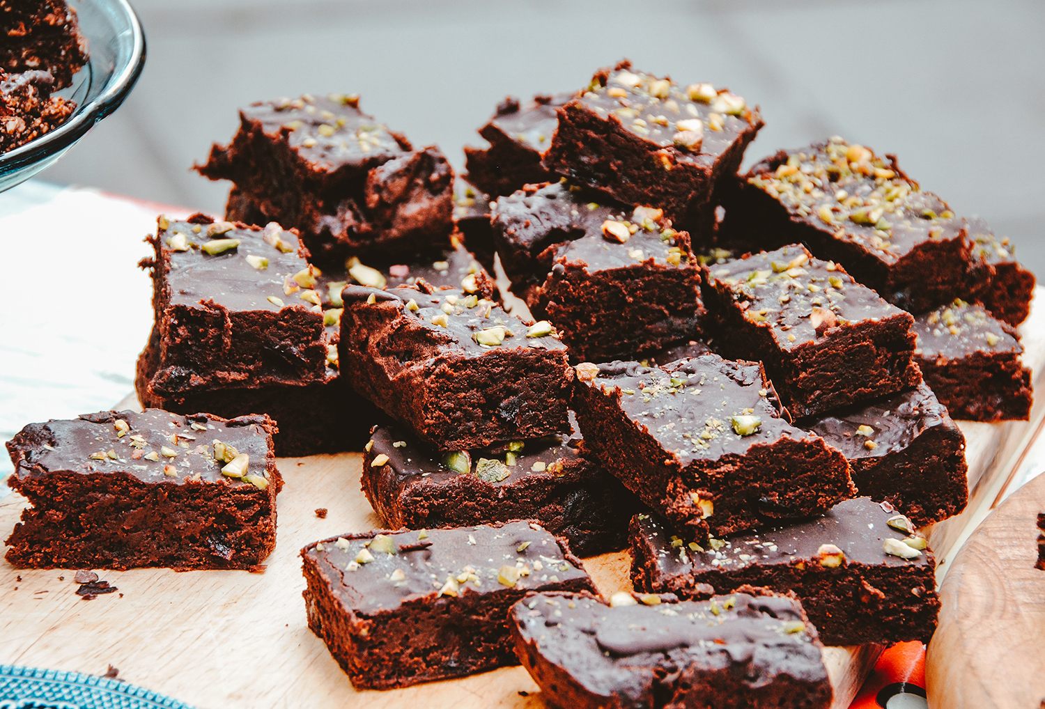 Choc Pecan Brownies